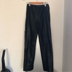 Danier Genuine Leather Trousers (size 2)